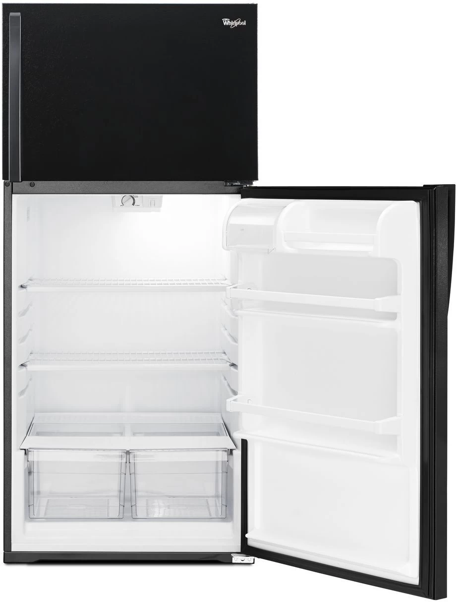 Whirlpool® 14.3 Cu. Ft. Black Top Freezer Refrigerator 6 Whirlpool® 14.3 Cu. Ft. Black Top Freezer Refrigerator - Image 4