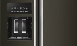 KitchenAid® 22.6 Cu. Ft. Stainless Steel With PrintShield™ Finish Counter-Depth Side-by-Side Refrigerator