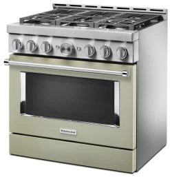 KitchenAid® 36" Free Standing Gas Range -Professional Kitchen Appliance Store 40a6fd8b b7d5 4cc4 9863 274b953e2bc7