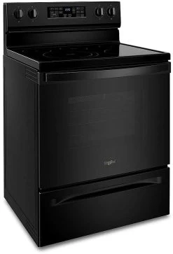 Whirlpool® 30" Black Freestanding Electric Range With 5-in-1 Air Fry Oven -Professional Kitchen Appliance Store 418142c0 c250 484e 86f0 cd4a4b1413d2