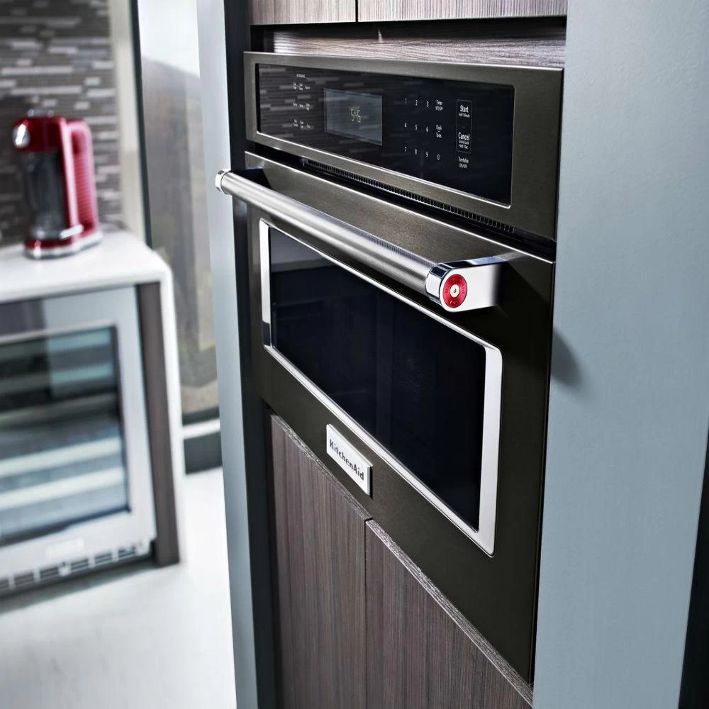 KitchenAid® 1.4 Cu. Ft. Black Stainless Steel With PrintShield™ Finish Built In Microwave 6 KitchenAid® 1.4 Cu. Ft. Black Stainless Steel With PrintShield™ Finish Built In Microwave - Image 4