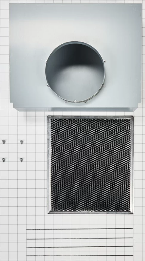 Whirlpool® Range Wall Hood Recirculation Kit 5 Whirlpool® Range Wall Hood Recirculation Kit - Image 3