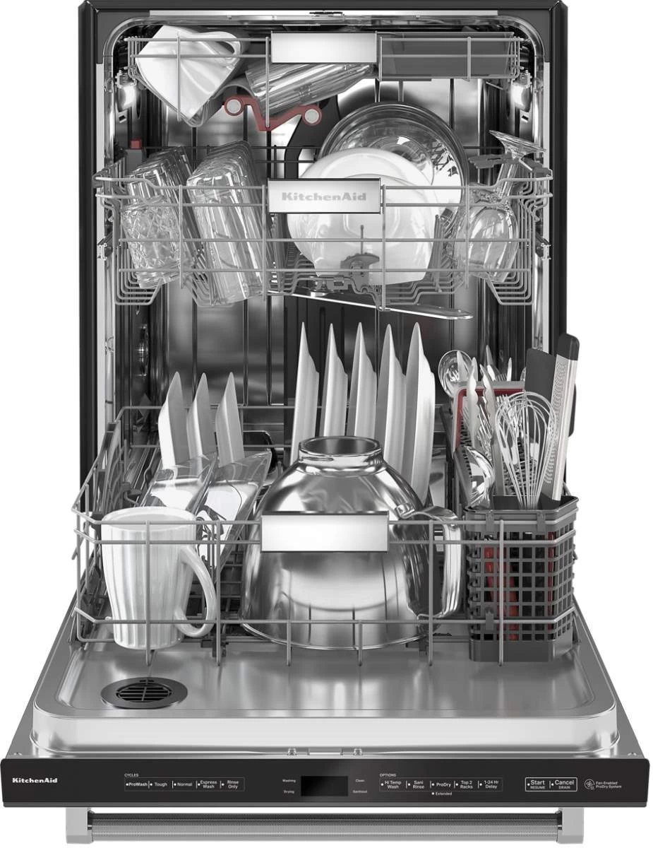 KitchenAid® 24" PrintShield™ Stainless Steel Top Control Built In Dishwasher 3 KitchenAid® 24" PrintShield™ Stainless Steel Top Control Built In Dishwasher