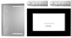 KitchenAid 27" Black Microwave Trim Kit