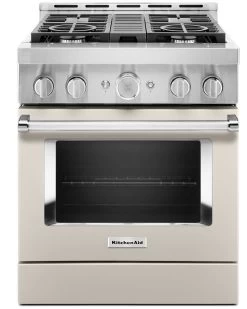 KitchenAid® 30" Milkshake Smart Commercial-Style Gas Range -Professional Kitchen Appliance Store 4a86397e 1cf4 4dd0 87bb 5a10ce0ba83e