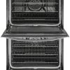 Whirlpool® 27" Black On Stainless Electric Built In Double Oven -Professional Kitchen Appliance Store 4b9a99ea bc16 4882 a7d1 e330a17a88ef