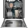 Whirlpool® 24" Fingerprint Resistant Black Stainless Steel Built In Dishwasher