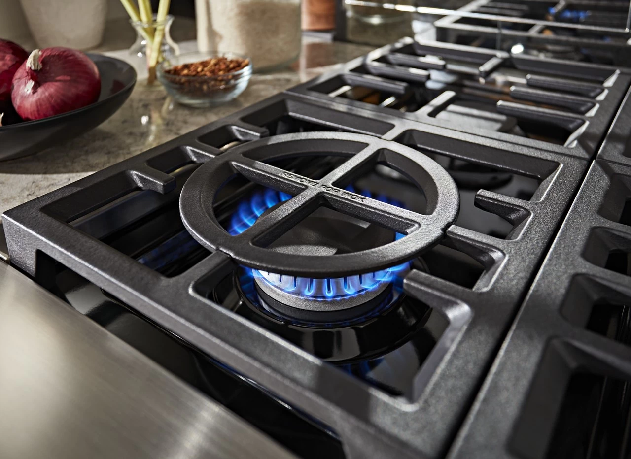 KitchenAid® 48" Stainless Steel Commercial Style Freestanding Gas Range 5 KitchenAid® 48" Stainless Steel Commercial Style Freestanding Gas Range - Image 3