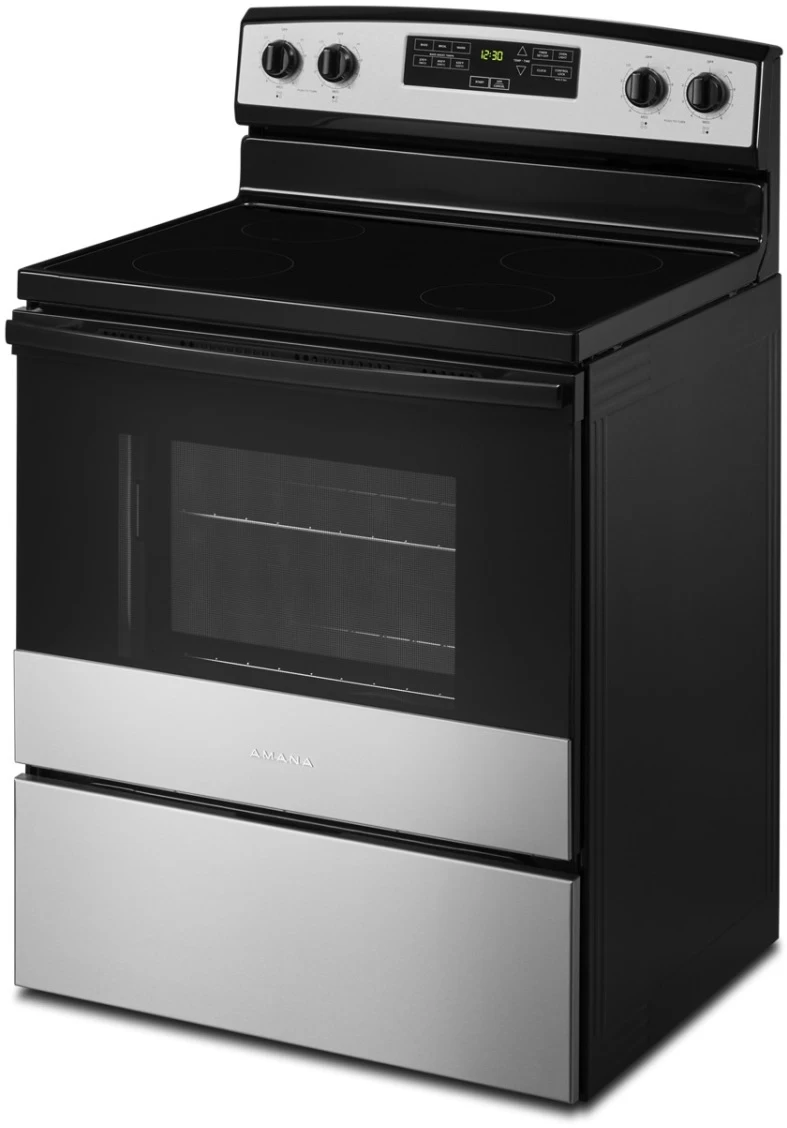 Amana® 30" Stainless Steel Freestanding Electric Range 4 Amana® 30" Stainless Steel Freestanding Electric Range - Image 2