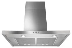 Whirlpool® 30" Wall Mount Flat Range Hood-Stainless Steel -Professional Kitchen Appliance Store 4dd19f06 631e 47a0 918b 9df46347ad4b