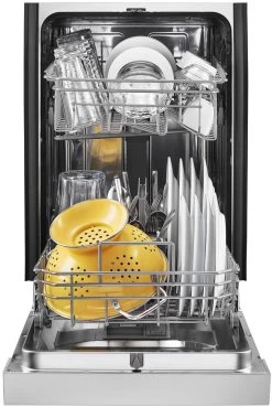 Whirlpool® 18" Stainless Steel Built In Dishwasher