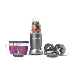 Nutribullet 600W 9-Piece Blender Set, Grey