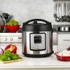 Nutricook 1000W Smart Pot Eko: 9-in-1 Electric Pressure Cooker, Chrome & Black - 6L -Professional Kitchen Appliance Store 5110601004026 8