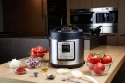 Nutricook 1000W Smart Pot Eko: 9-in-1 Electric Pressure Cooker, Chrome & Black - 6L 20 Nutricook 1000W Smart Pot Eko: 9-in-1 Electric Pressure Cooker, Chrome & Black - 6L -Professional Kitchen Appliance Store 5110601004026 9