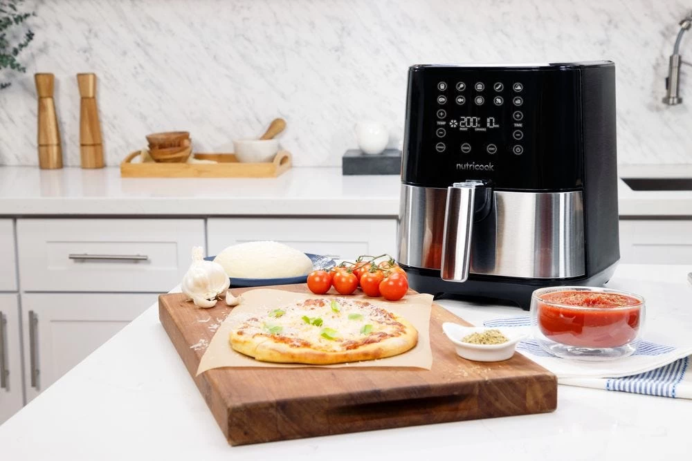 Nutricook 1700W Air Fryer 2, Chrome & Black – 5.5L 8 Nutricook 1700W Air Fryer 2, Chrome & Black – 5.5L - Image 6
