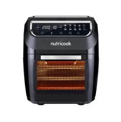 Nutricook 1800W Air Fryer Oven, 11-Piece Set, Black – 12L -Professional Kitchen Appliance Store 5110601004125 2