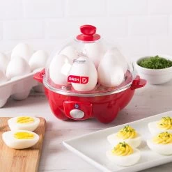 Rapid Egg Cooker, Red – 360W -Professional Kitchen Appliance Store 5110601004149 5
