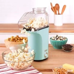 Fresh Pop Popcorn Maker, Aqua – 1400W
