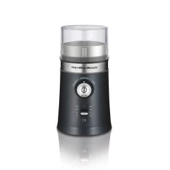 Hamilton Beach Custom Grind Coffee Grinder, Silver & Black
