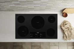 Whirlpool® 30" Stainless Steel Electric Cooktop -Professional Kitchen Appliance Store 51148194 d77e 4b53 9e13 38148b1e6e5e