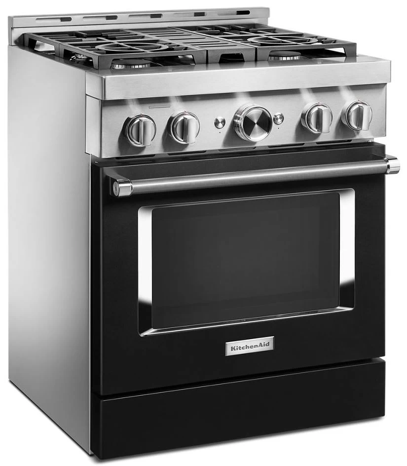KitchenAid® 30" Imperial Black Smart Commercial-Style Gas Range 5 KitchenAid® 30" Imperial Black Smart Commercial-Style Gas Range - Image 3