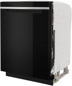 Whirlpool® 24" Black Top Control Built In Dishwasher