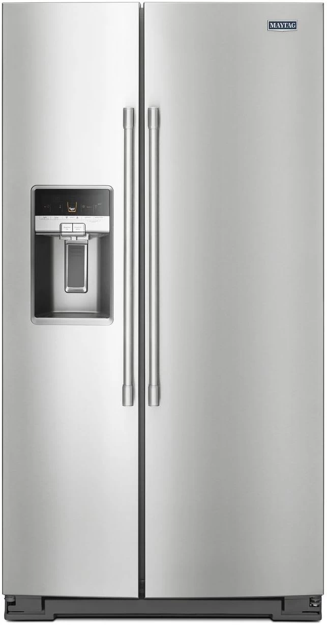 Maytag® 20.6 Cu. Ft. Fingerprint Resistant Stainless Steel Counter Depth Side By Side Refrigerator 5 Maytag® 20.6 Cu. Ft. Fingerprint Resistant Stainless Steel Counter Depth Side By Side Refrigerator - Image 3