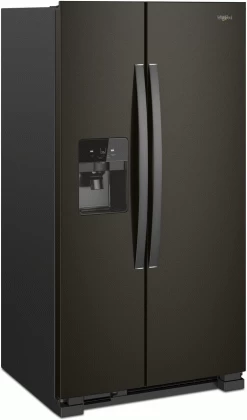 Whirlpool® 33 In. 21.4 Cu. Ft. Fingerprint Resistant Stainless Steel Side-by-Side Refrigerator