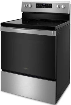 Whirlpool® 30" Stainless Steel Free Standing Electric Range -Professional Kitchen Appliance Store 56a7c0da bf22 4ec7 b2fa 154fd0f26464