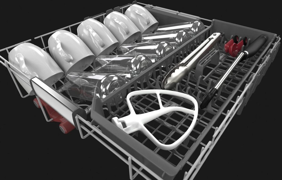 KitchenAid® 24" PrintShield™ Stainless Steel Top Control Built In Dishwasher 4 KitchenAid® 24" PrintShield™ Stainless Steel Top Control Built In Dishwasher - Image 2