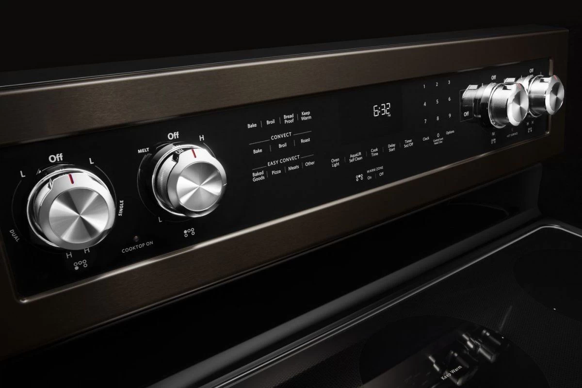 KitchenAid® 30" Black Stainless Steel With PrintShield™ Finish Free Standing Electric Convection Range 8 KitchenAid® 30" Black Stainless Steel With PrintShield™ Finish Free Standing Electric Convection Range - Image 6