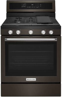 KitchenAid® 30" Black Stainless Steel Freestanding Gas Range 17 KitchenAid® 30" Black Stainless Steel Freestanding Gas Range -Professional Kitchen Appliance Store 5945ebc6 bff5 4d25 bfe0 8492e2b0d964