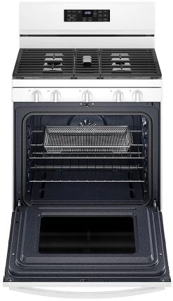 Whirlpool® 30" White Freestanding Gas Range With 5-in-1 Air Fry Oven -Professional Kitchen Appliance Store 59cde373 954b 4bef 84da 49b388049b3c