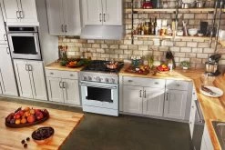 KitchenAid® 30" Misty Blue Commercial-Style Free Standing Dual Fuel Range -Professional Kitchen Appliance Store 5a0387b1 0051 4947 aa80 02e41235a7f7