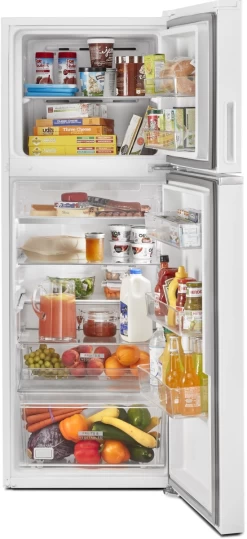Whirlpool® 12.9 Cu. Ft. Fingerprint Resistant Stainless Steel Top Freezer Refrigerator -Professional Kitchen Appliance Store 5c4112fc 922c 4454 ac9d d42feb43d741