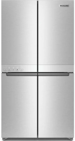 KitchenAid® 19.4 Cu. Ft. PrintShield™ Stainless Steel Counter Depth French Door Refrigerator -Professional Kitchen Appliance Store 5c854895 fd34 4c72 b12c d802b8f11d49