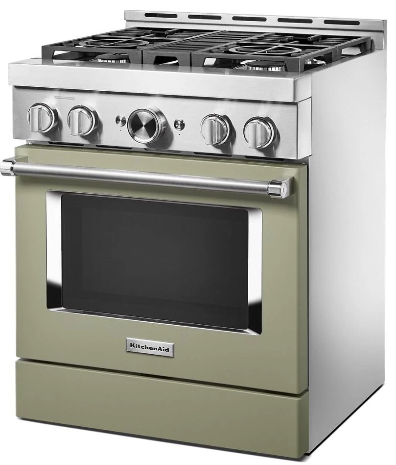 KitchenAid® 30" Stainless Steel Commercial Style Gas Range 3 KitchenAid® 30" Stainless Steel Commercial Style Gas Range