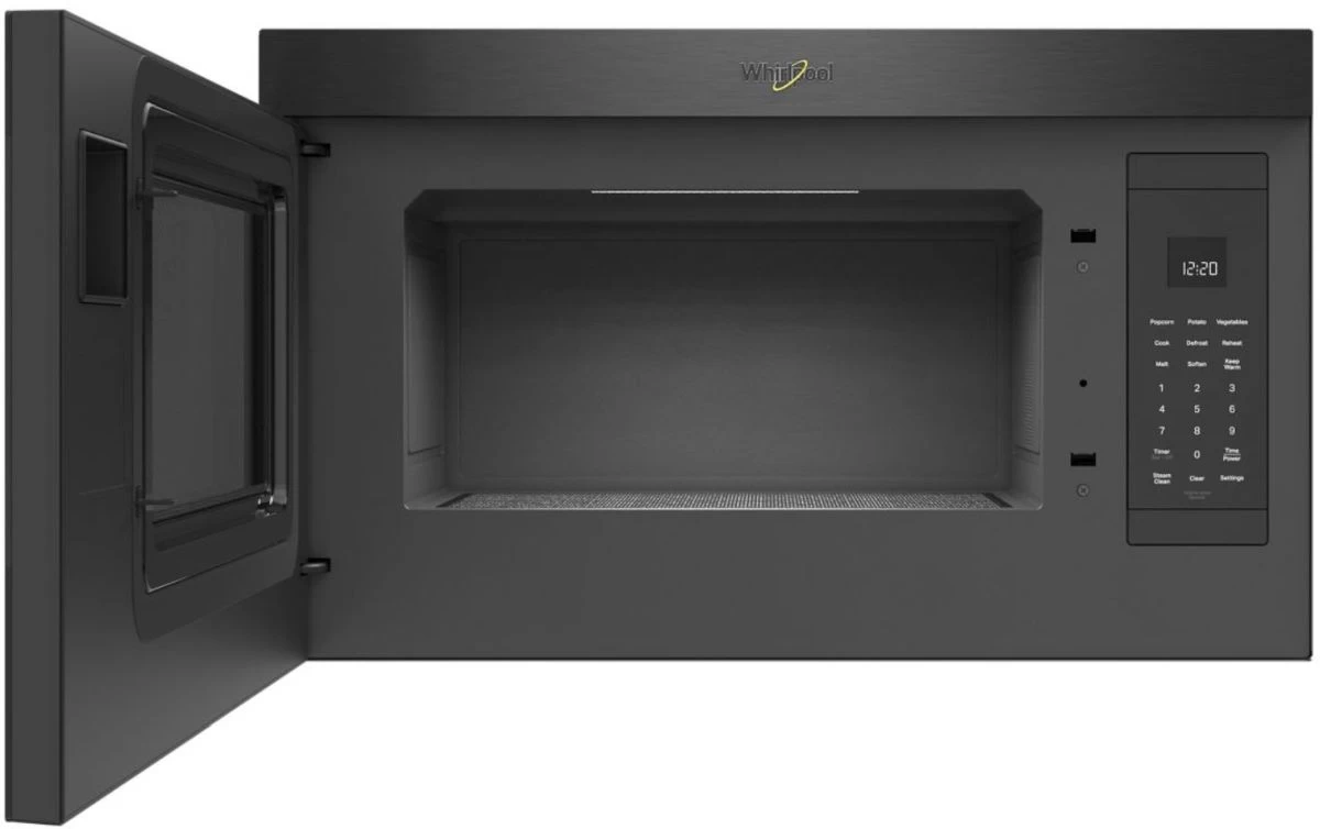 Whirlpool® 1.1 Cu. Ft. Black Stainless Steel Over The Range Microwave 8 Whirlpool® 1.1 Cu. Ft. Black Stainless Steel Over The Range Microwave - Image 6
