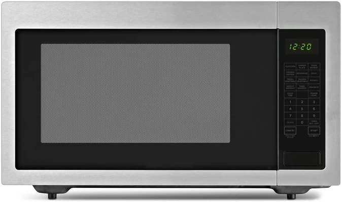 Amana® 2.2 Cu. Ft. Black On Stainless Countertop Microwave 4 Amana® 2.2 Cu. Ft. Black On Stainless Countertop Microwave - Image 2