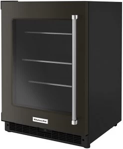 KitchenAid® 5.2 Cu. Ft. Black Stainless Steel Beverage Center -Professional Kitchen Appliance Store 6239a339 e821 4921 b435 82c3a8bf7da7