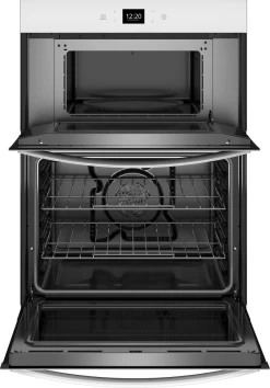 Whirlpool® 30" White Oven/Microwave Combo Electric Wall Oven -Professional Kitchen Appliance Store 63571b4c 56b9 4207 b5ce 2ce4cf4d97d8