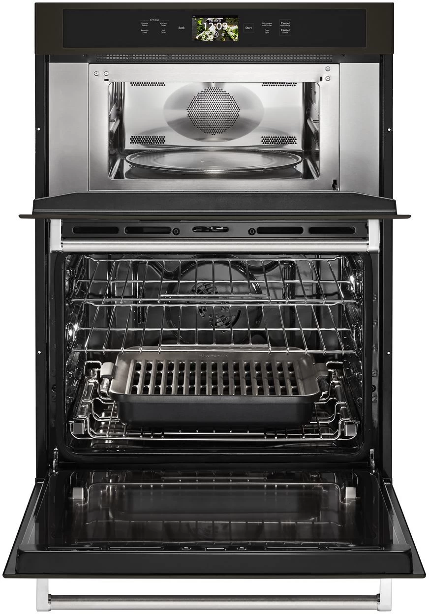 KitchenAid® 30" Black Stainless Steel With PrintShield™ Finish Smart Electric Built In Oven/Micro Combo 3 KitchenAid® 30" Black Stainless Steel With PrintShield™ Finish Smart Electric Built In Oven/Micro Combo