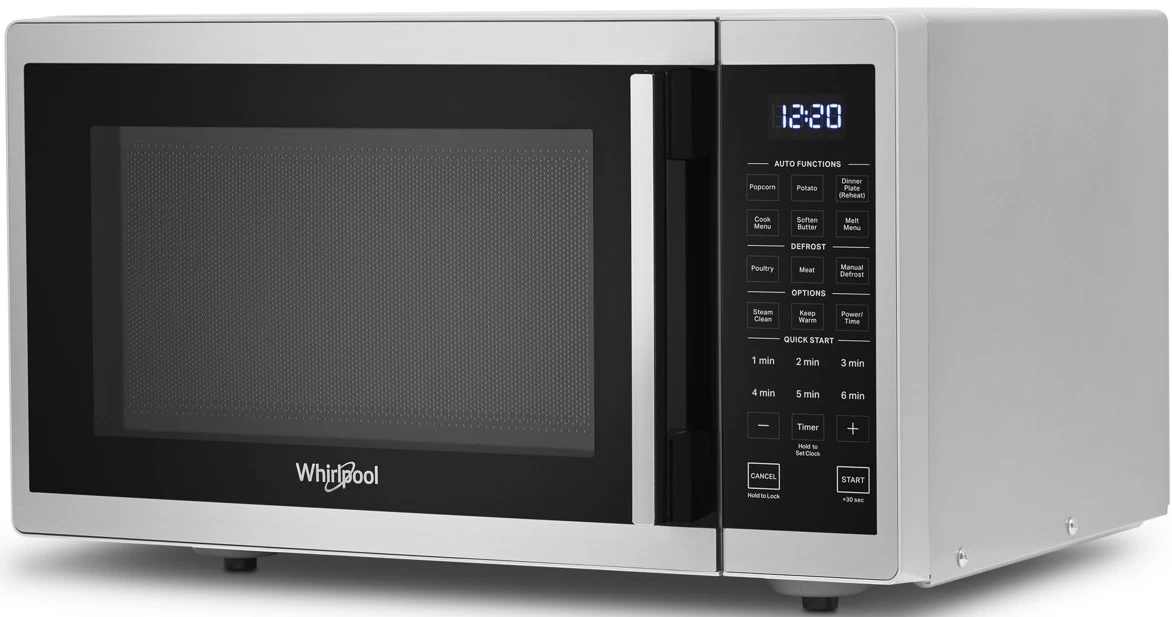 Whirlpool® 0.9 Cu. Ft. Heritage Stainless Steel Countertop Microwave 5 Whirlpool® 0.9 Cu. Ft. Heritage Stainless Steel Countertop Microwave - Image 3