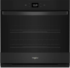 Whirlpool® 30" Black Single Electric Wall Oven -Professional Kitchen Appliance Store 68e0070c 4b10 4b10 8443 5e258d7a0b6d