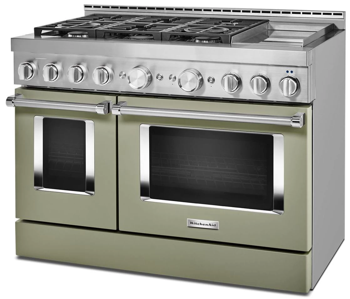 KitchenAid® 48" Stainless Steel Commercial Style Freestanding Gas Range 7 KitchenAid® 48" Stainless Steel Commercial Style Freestanding Gas Range - Image 5
