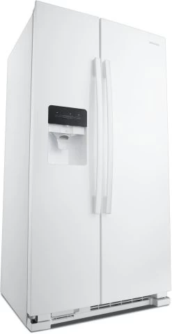 Amana® 24.6 Cu. Ft. White Side-By-Side Refrigerator