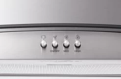 Whirlpool® 30" Stainless Steel Island Range Hood