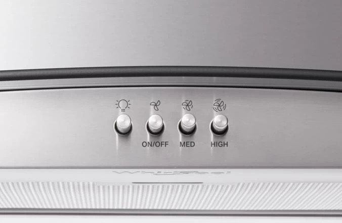 Whirlpool® 30" Stainless Steel Island Range Hood 3 Whirlpool® 30" Stainless Steel Island Range Hood