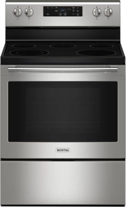 Maytag® 30" Fingerprint Resistant Stainless Steel Freestanding Electric Range -Professional Kitchen Appliance Store 6c41c433 402d 43b4 8dab a9fd976221e3