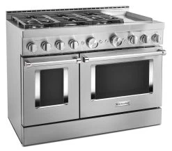 KitchenAid® 48" Stainless Steel Commercial Style Freestanding Gas Range 13 KitchenAid® 48" Stainless Steel Commercial Style Freestanding Gas Range -Professional Kitchen Appliance Store 6e61b2a3 3ed9 4793 ade6 22ad74652850